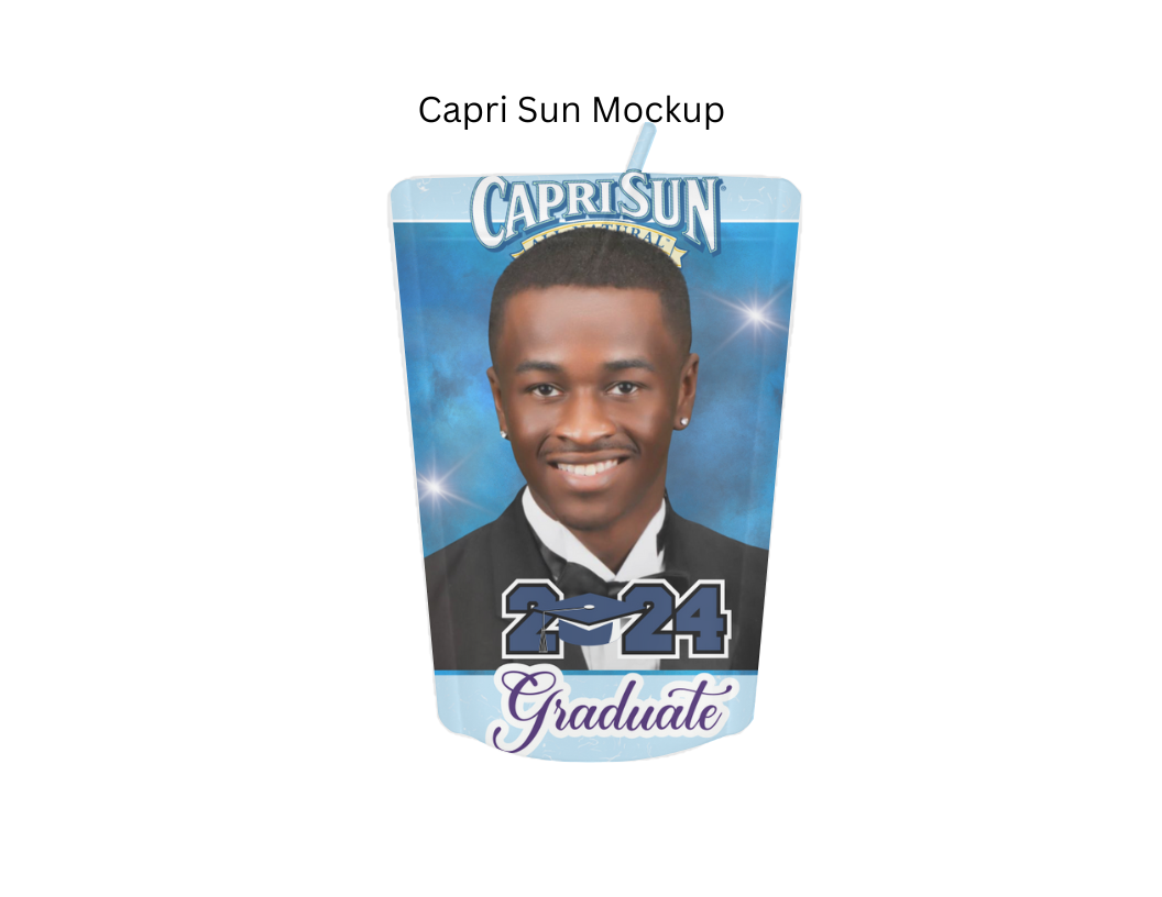 Custom Capri Sun Labels (Unfilled) - Qty (12)