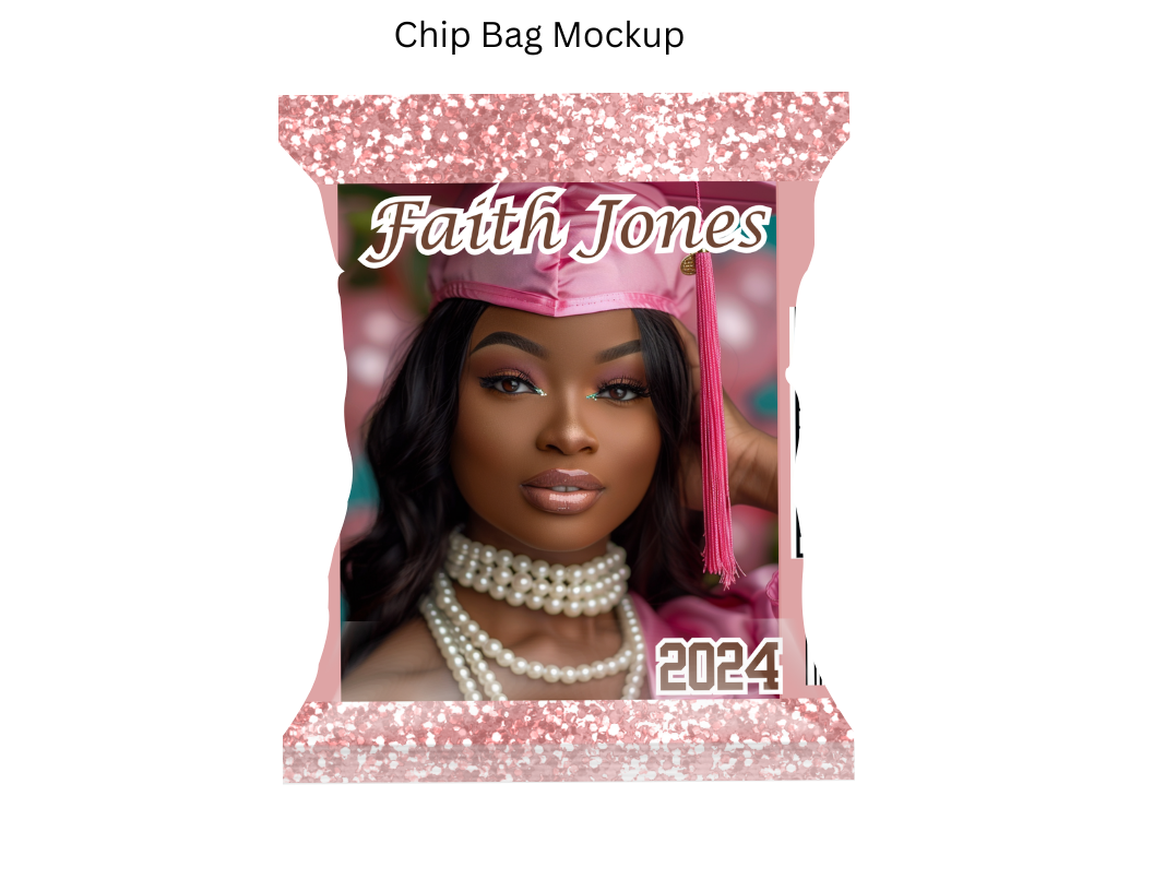 Custom Chip Bag Labels (Unfilled) - Qty (12)