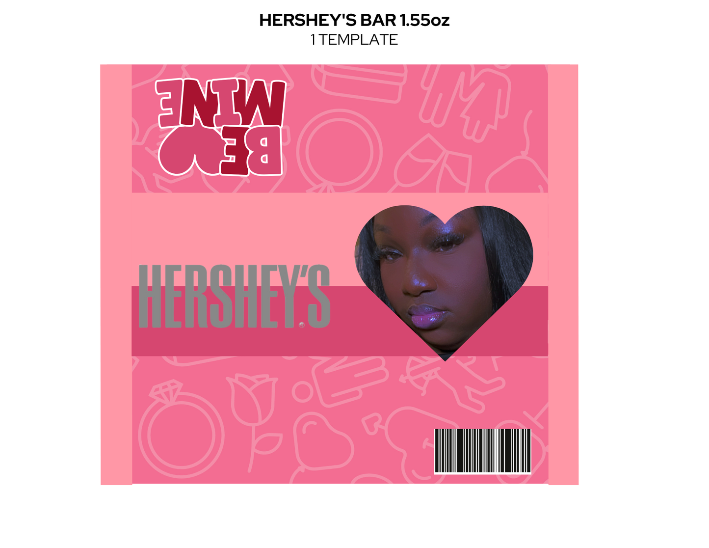 Custom Valentine Snack Pack