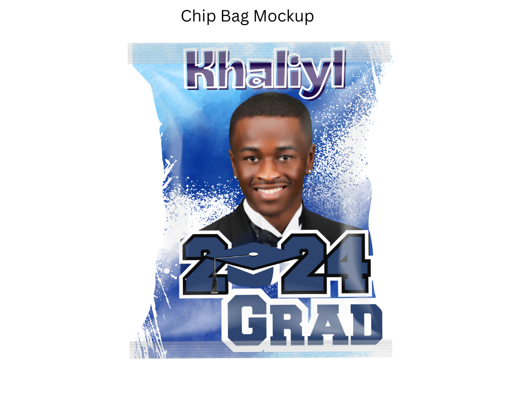 Custom Chip Bag Labels (Unfilled) - Qty (12)