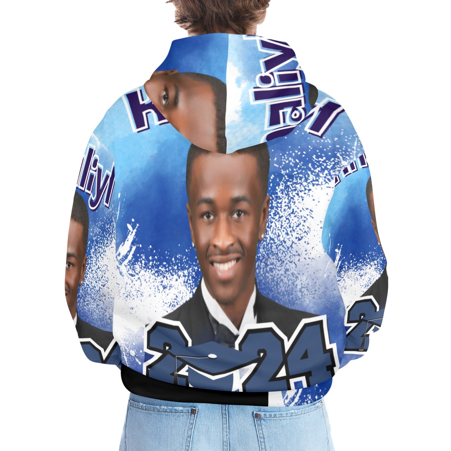 Senior/Grad All Over Hoodie
