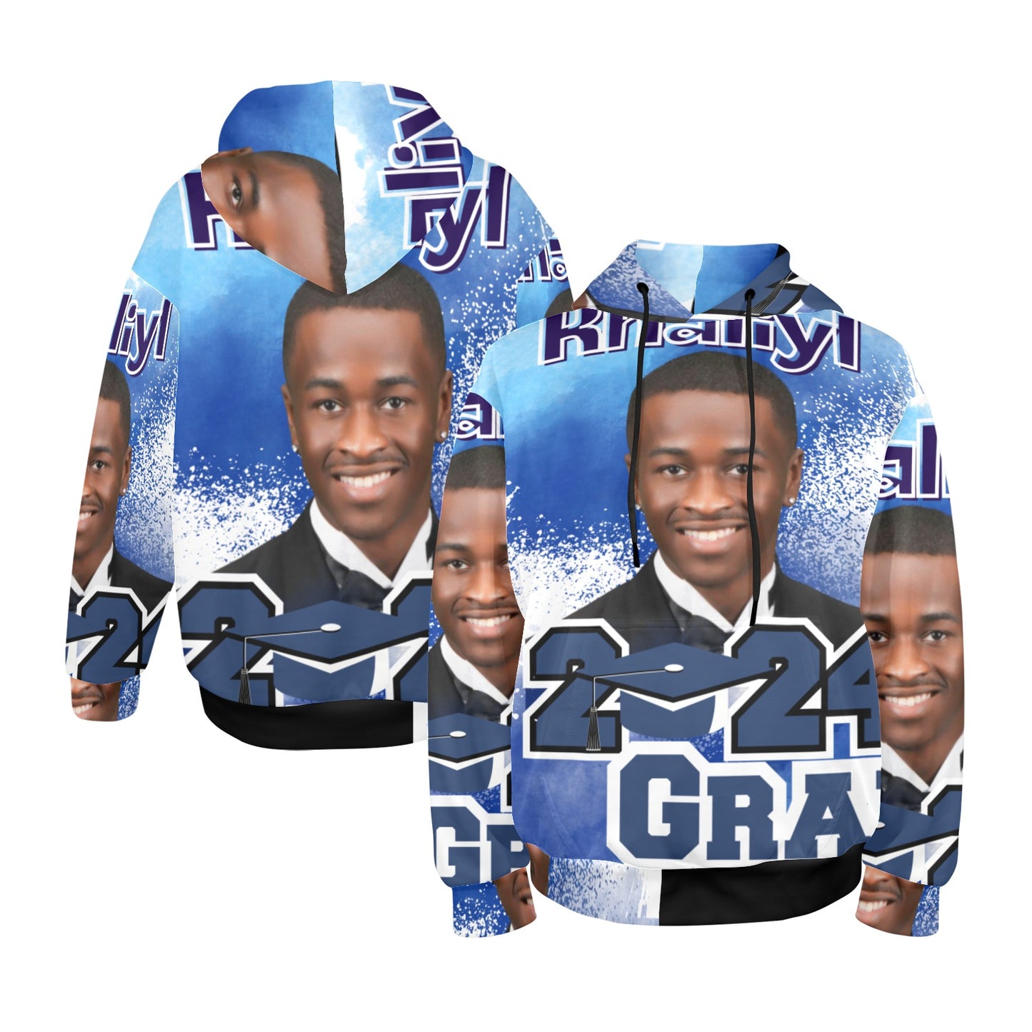 Senior/Grad All Over Hoodie