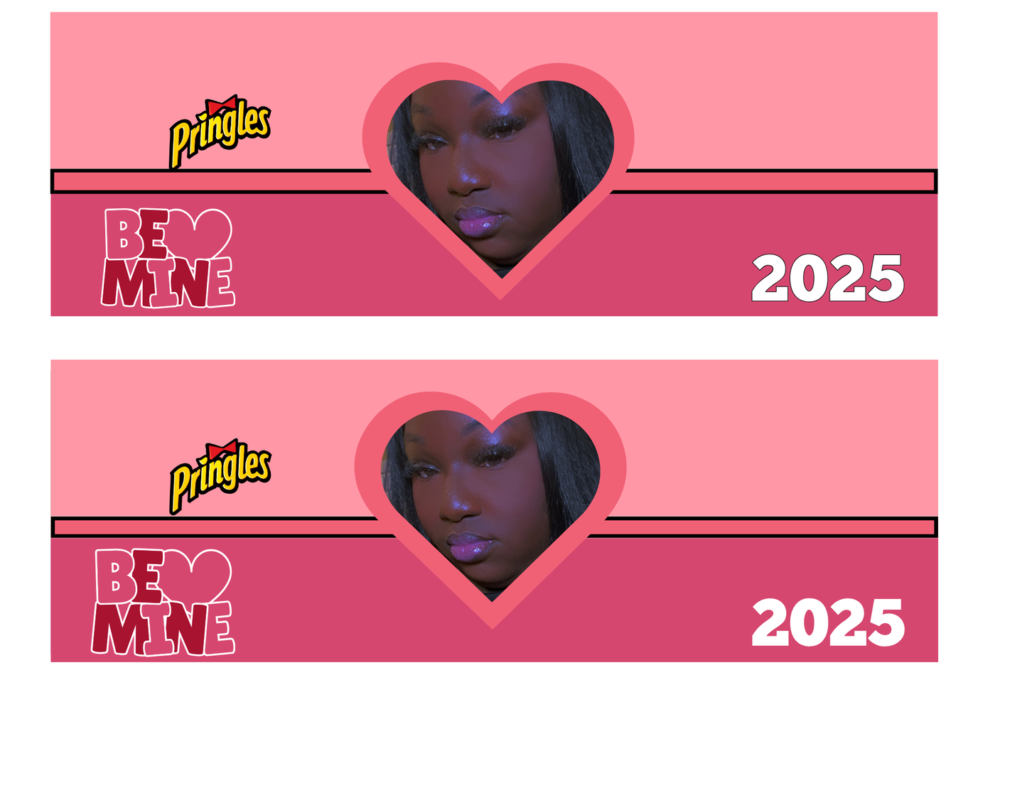 Custom Valentine Snack Pack