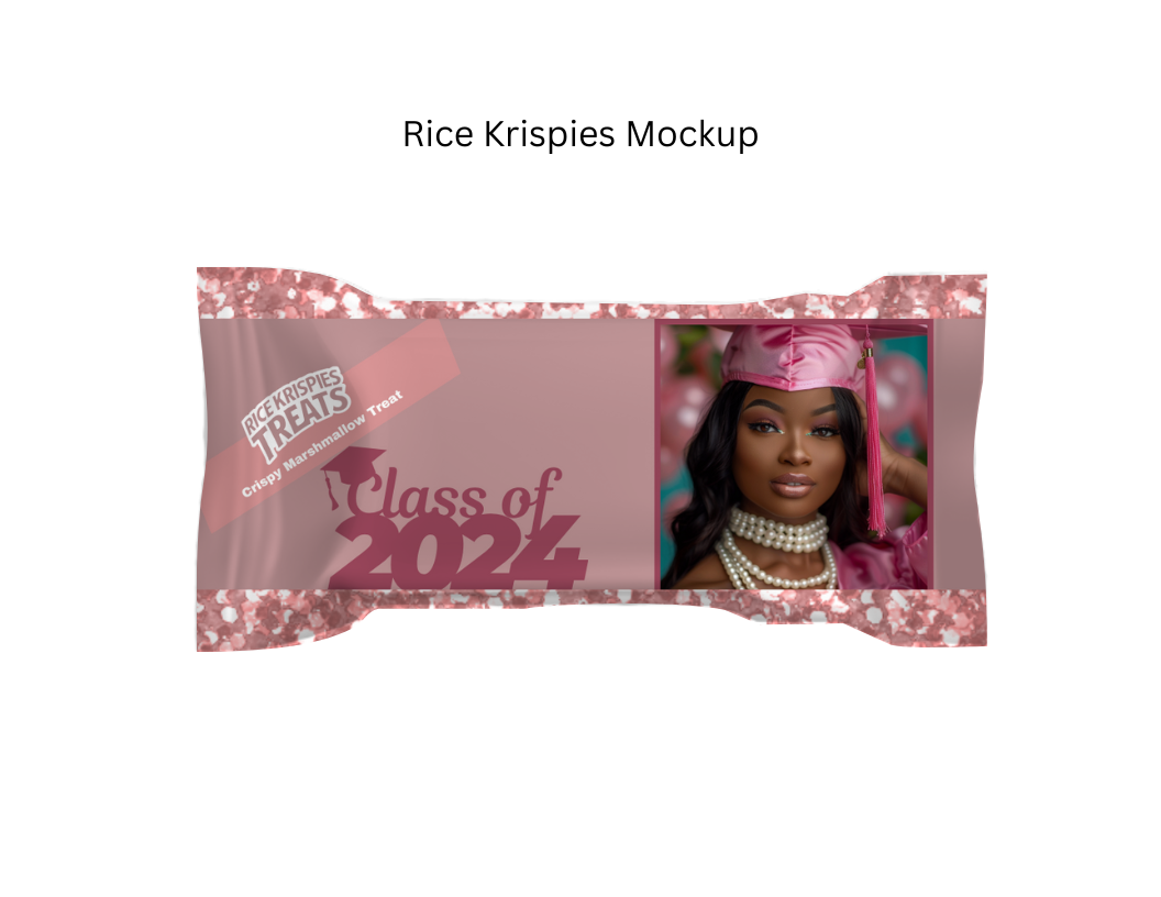 Custom Rice Krispy Treat Labels (Unfilled) - Qty (12)