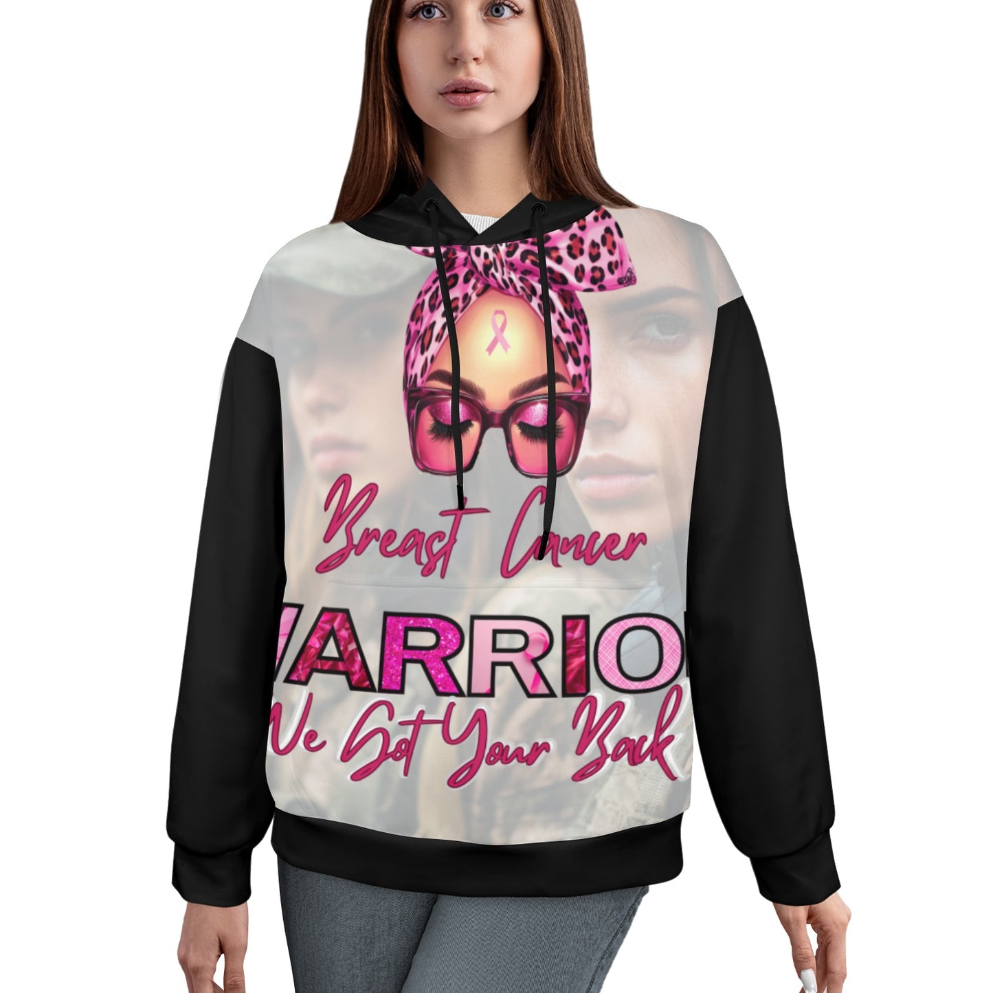 We Got Your Back Breast Cancer Hoodie