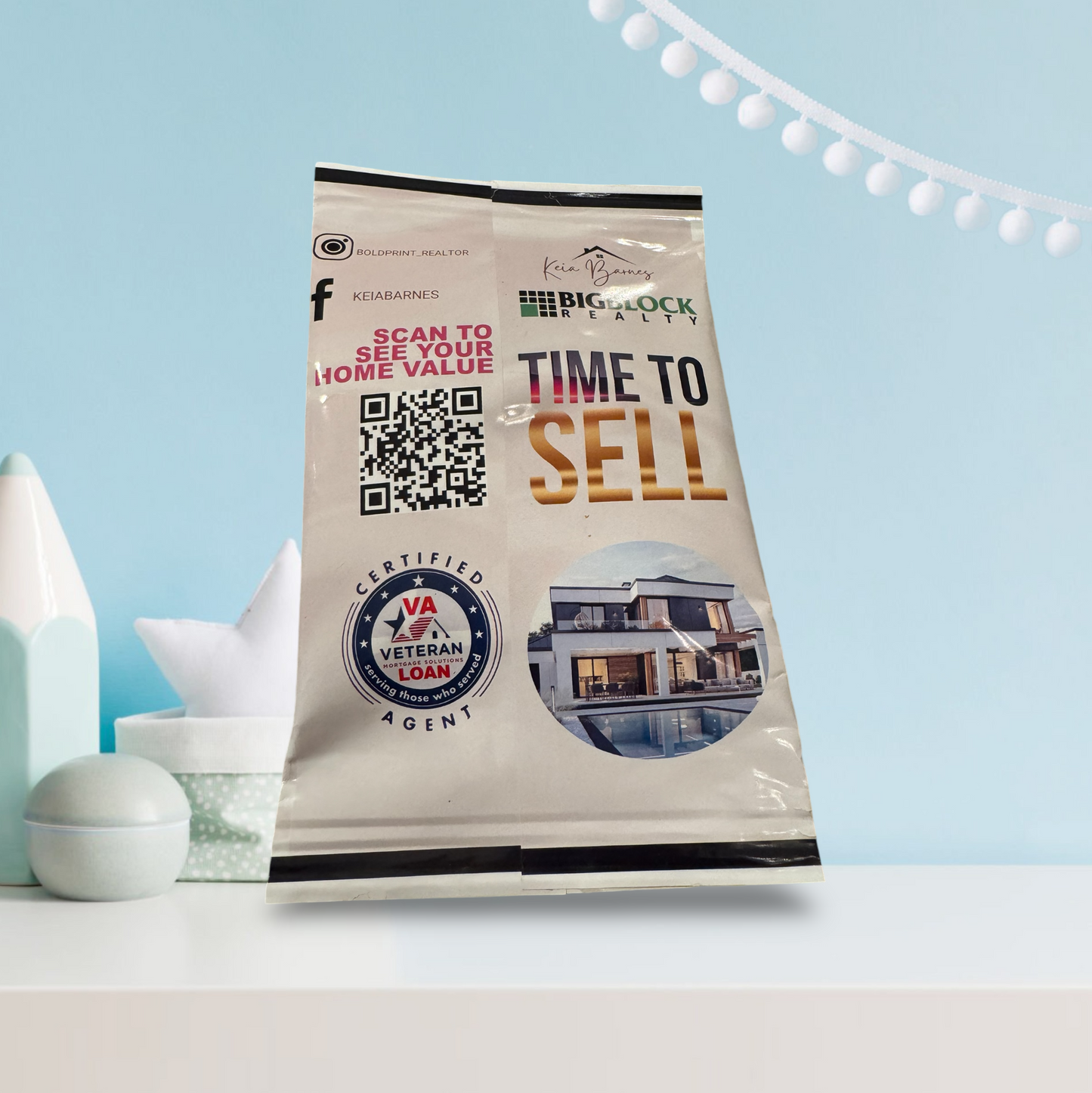 Custom Chip Bag Labels (Unfilled) - Qty (12)