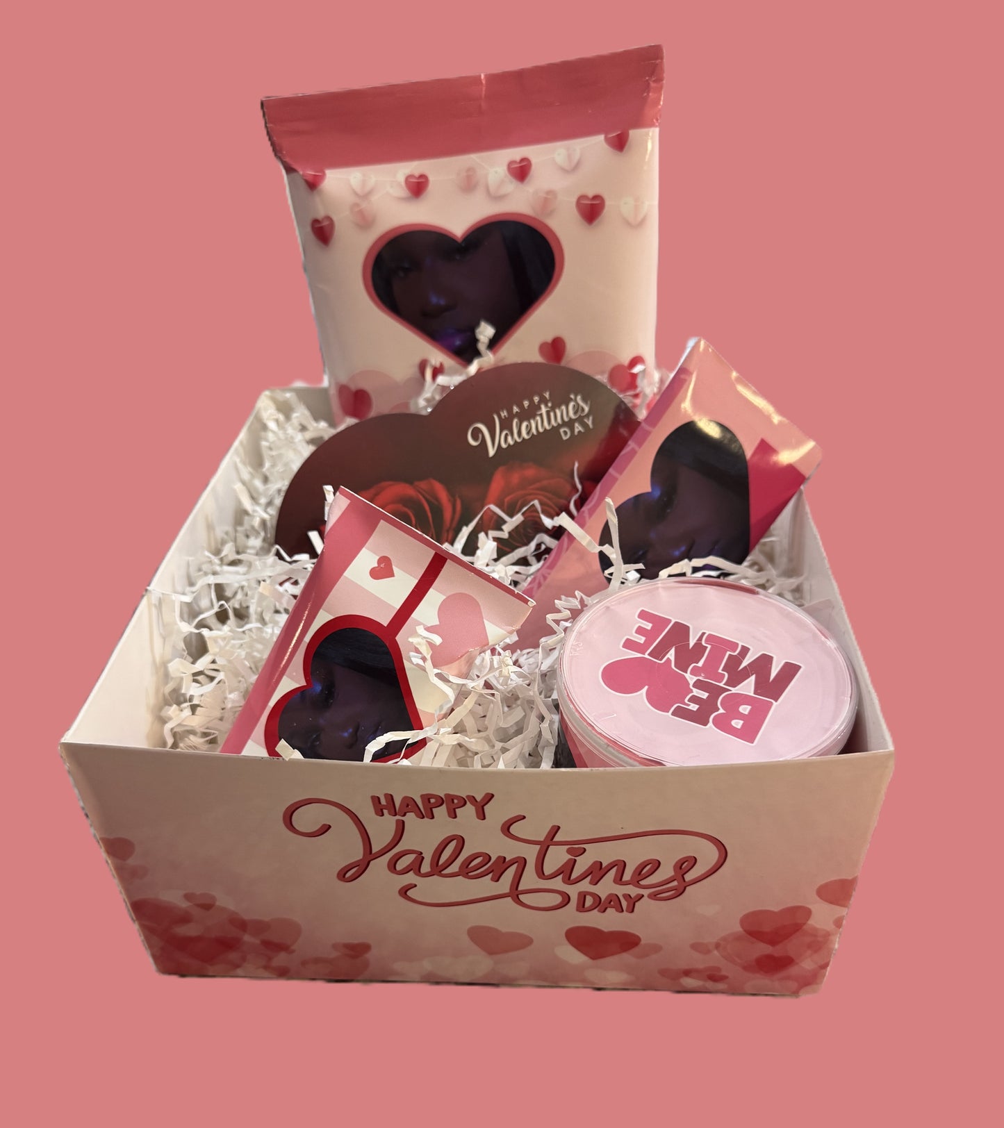 Custom Valentine Snack Pack