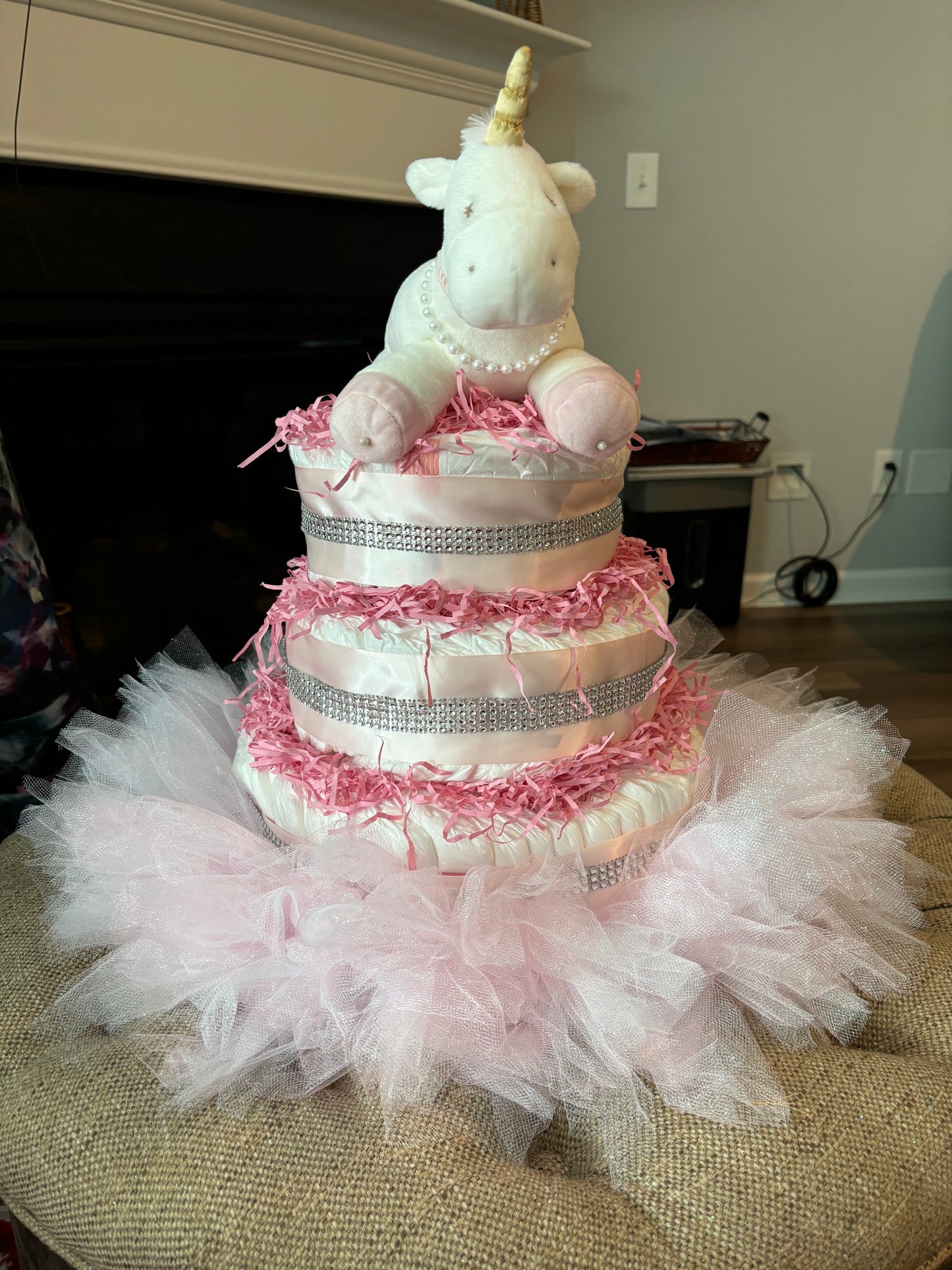 Princess Tutu Diaper Cake