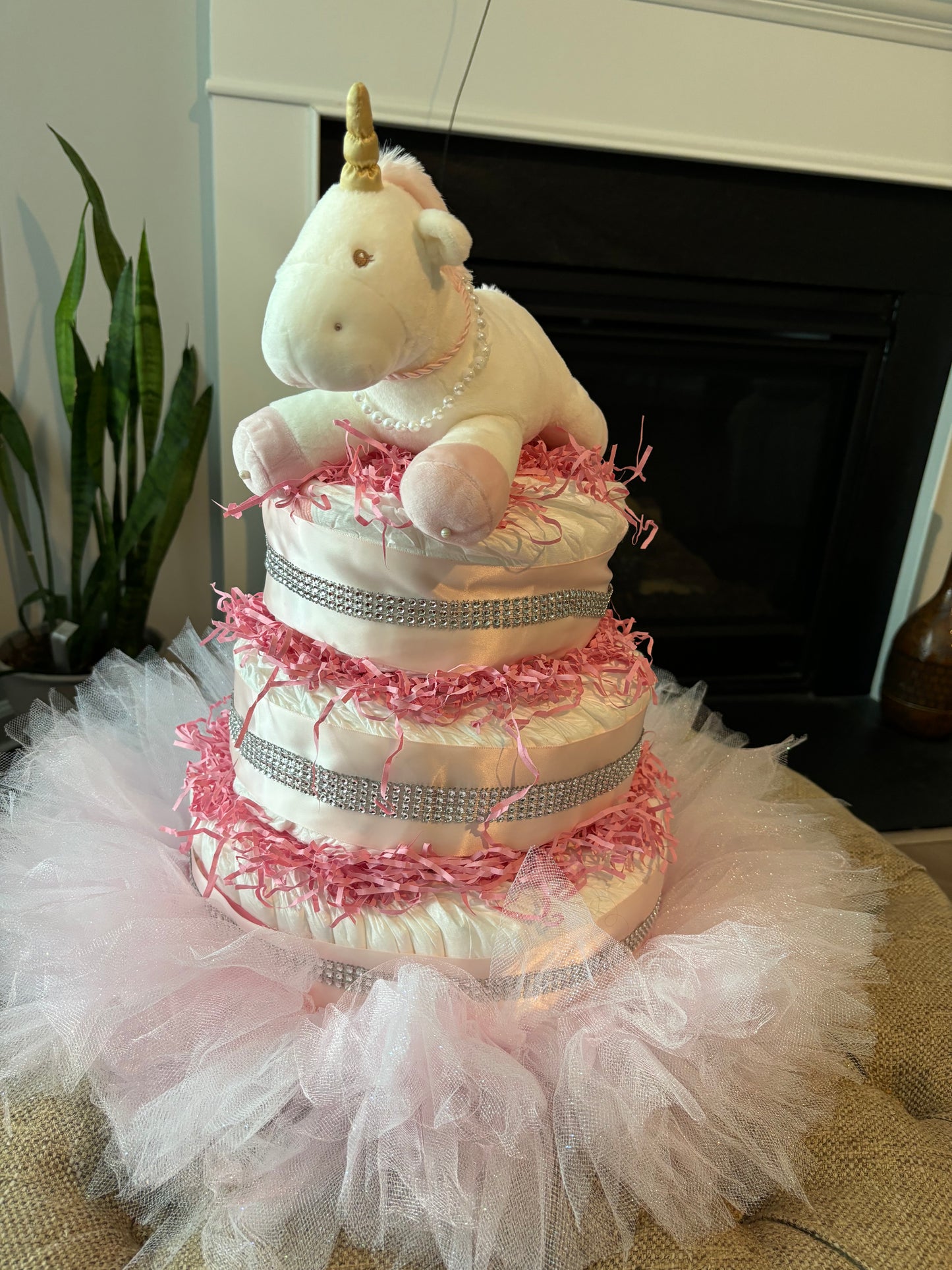 Princess Tutu Diaper Cake