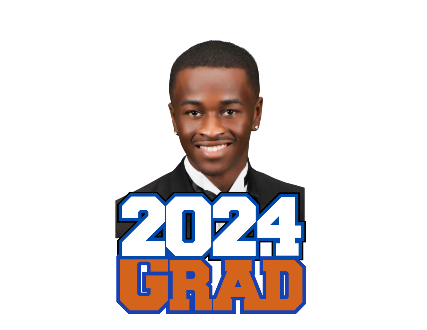 Custom Print Graduation Fan- Set of 4