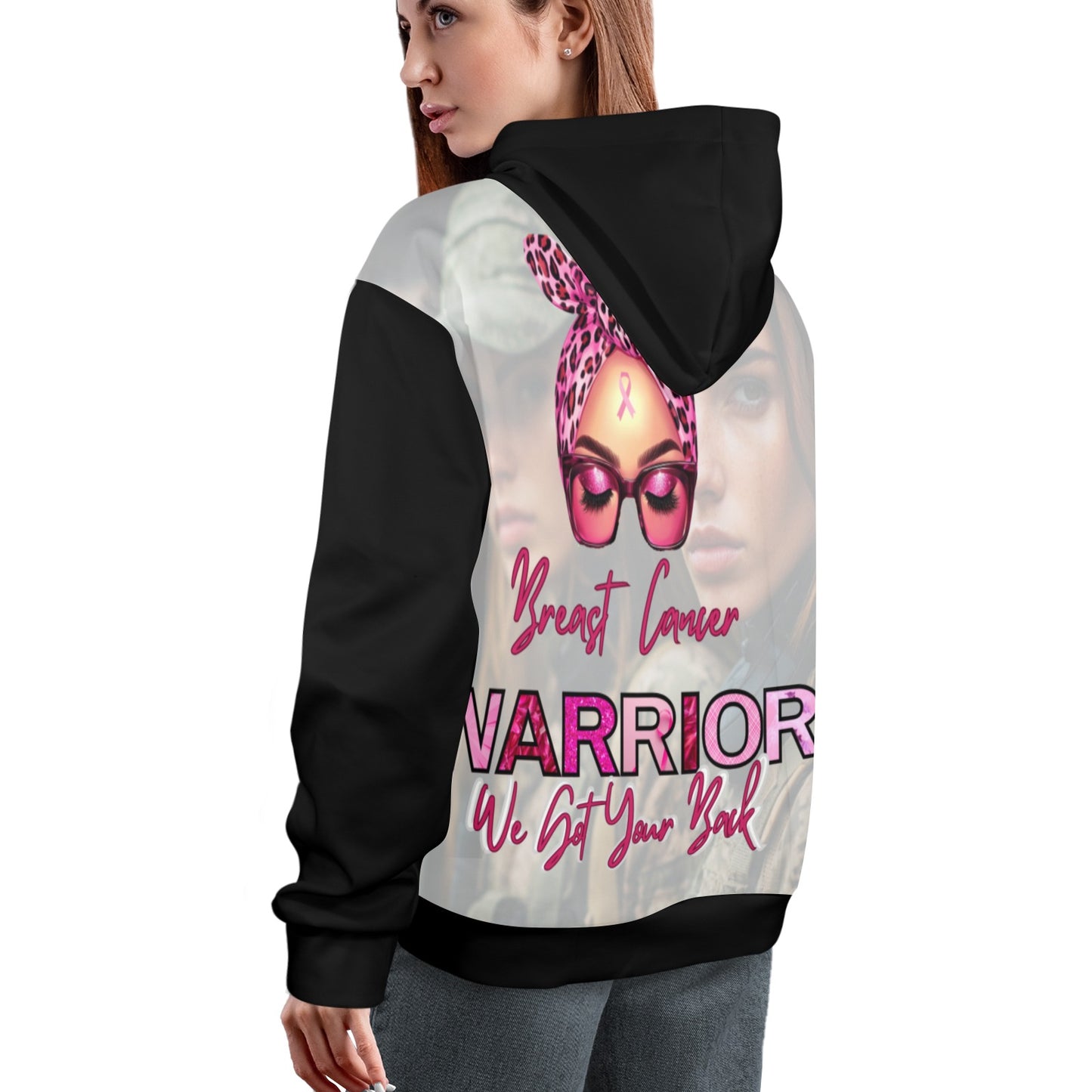 We Got Your Back Breast Cancer Hoodie