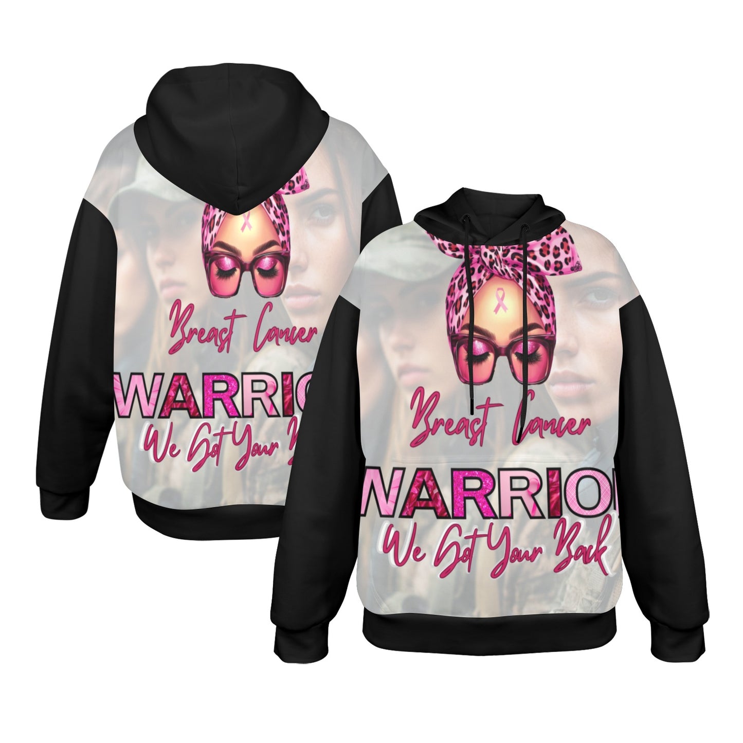We Got Your Back Breast Cancer Hoodie