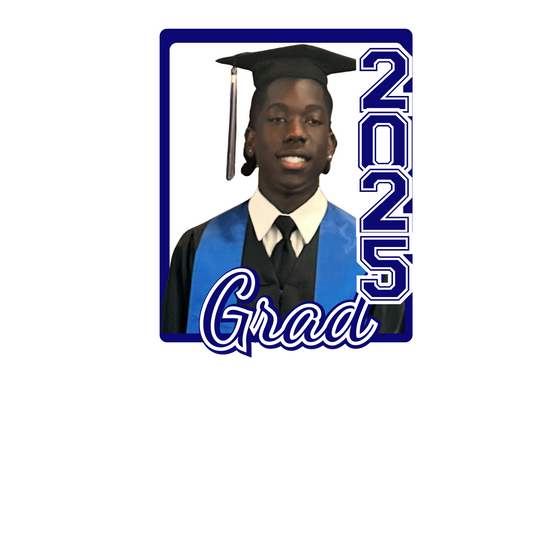 Custom Print Graduation Fan- Set of 4